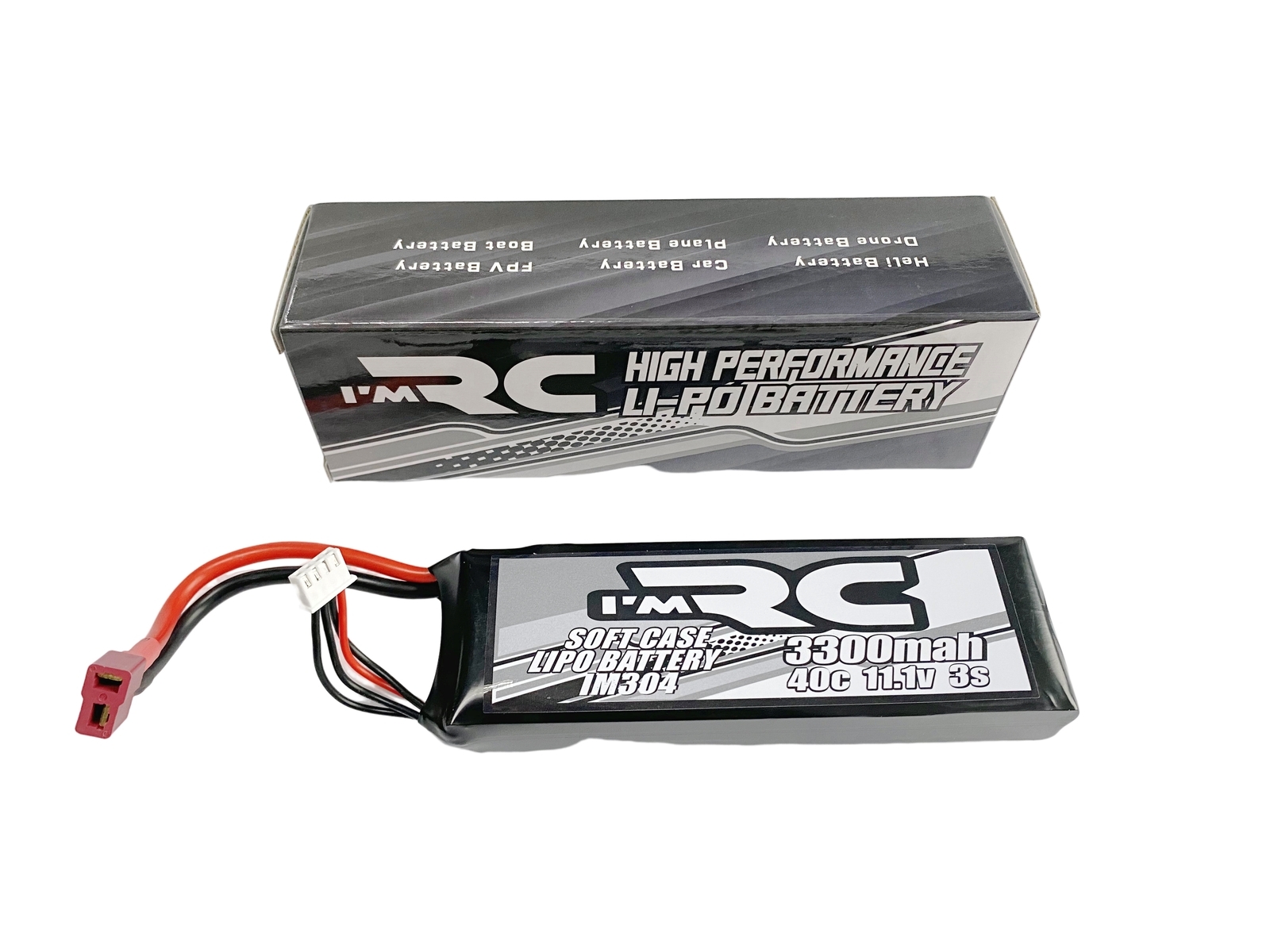 Team Corally Sport Racing 50C 5400mAh 11.1V 3S Lipo Battery: Deans