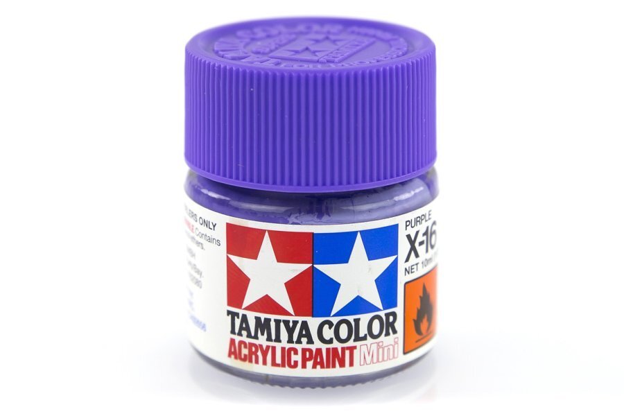 Tamiya - Acrylic Mini X-16 Purple Paint