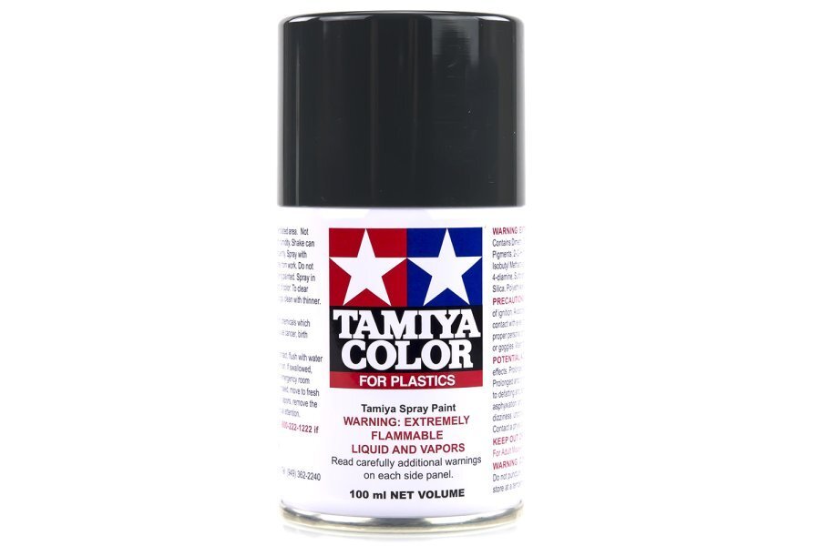 Tamiya 85006 TS-6 Matte Black Spray Paint / Tamiya USA