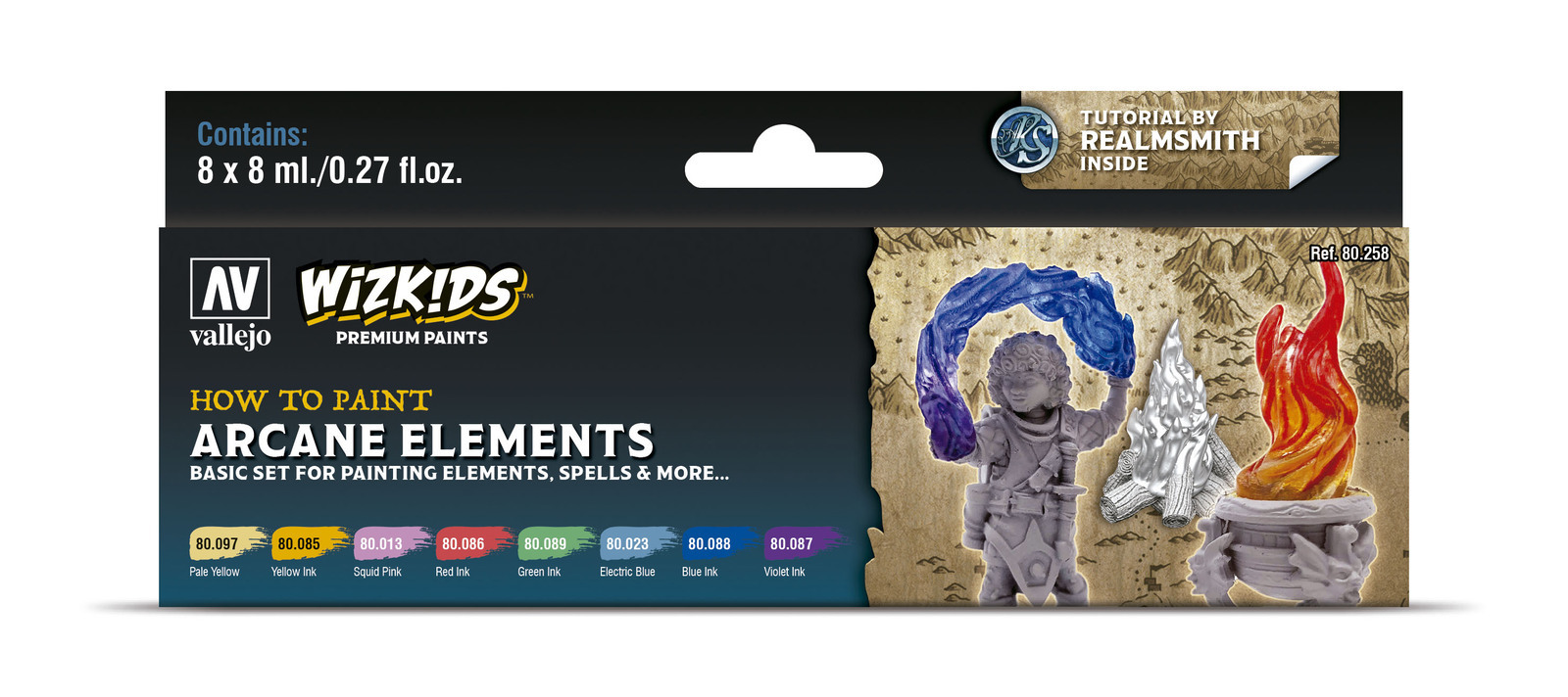 Wizkids Premium Paint Set: Masters of the Arcane, Accessories & Supplies