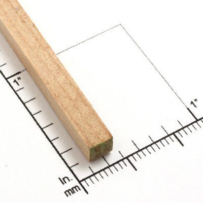 Bud Nosen Balsa Wood Sticks - 1/4 x 1/2 x 36, Pkg of 12