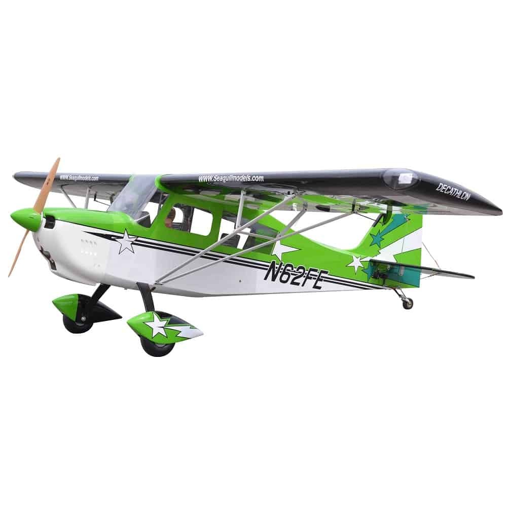 Order Seagull Models Decathlon Rc Plane 50cc Arf Green