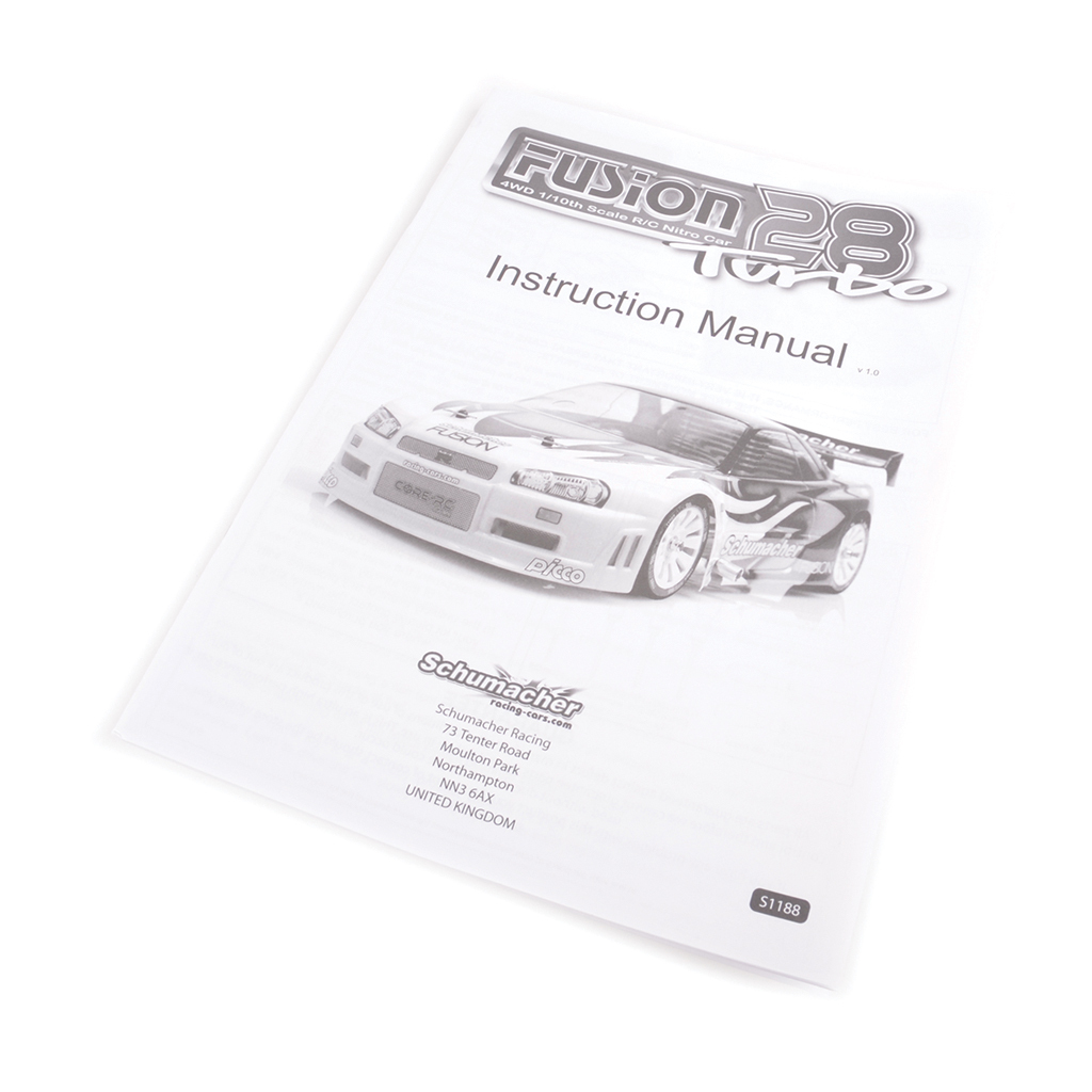 Schumacher Manual - Fusion 28 Turbo