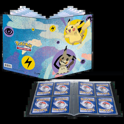 Pikachu & Mimikyu 4-Pocket Portfolio for Pokémon