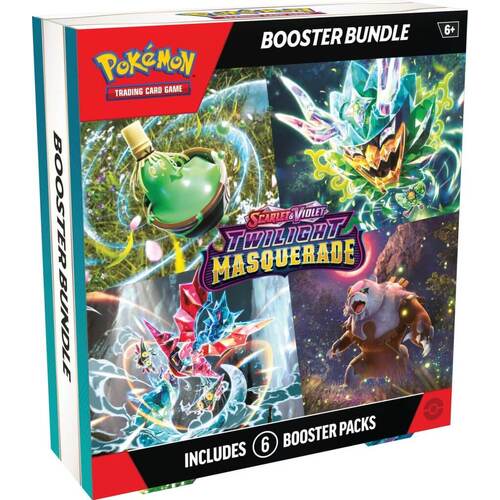 POKÉMON TCG Scarlet & Violet 6 Twilight Masquerade Booster Bundle