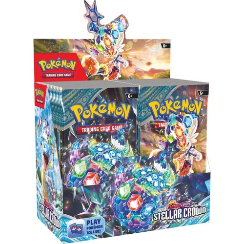 Pokemon TCG: Scarlet & Violet Stellar Crown Booster Box