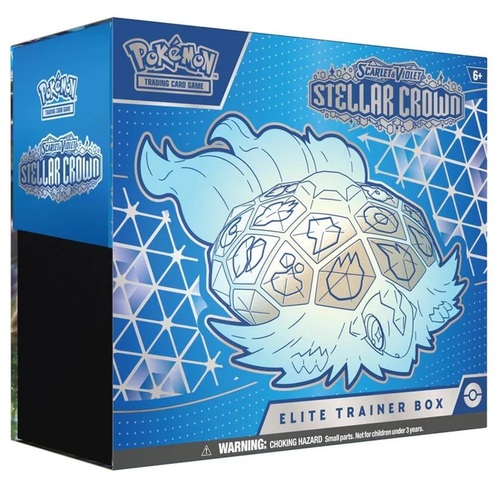 Pokemon Trading Card Game - Scarlet & Violet: Stellar Crown Elite Trainer Box