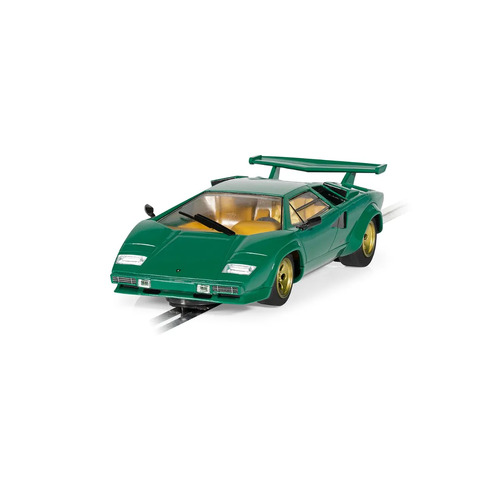 Scalextric 1/32 Lamborghini Countach - Green Slot Car
