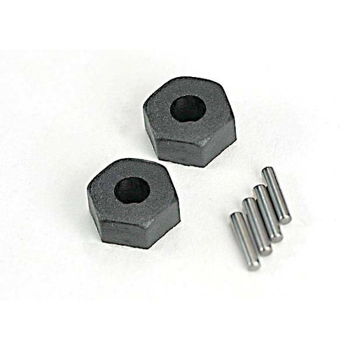 TRAXXAS HEX WHEEL HUBS/AXLE PINS