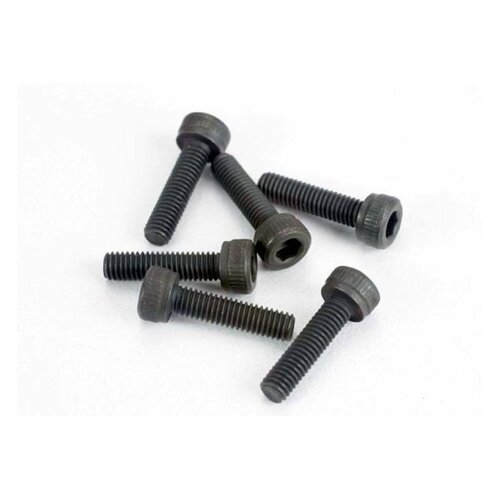 Traxxas 3x12mm Fine Thread Cap Head Screws 6Pcs 2584