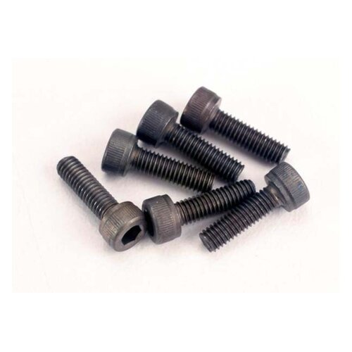 Traxxas 3x10mm Fine Thread Cap Head Screws 6Pcs 2587