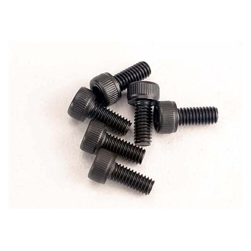 Traxxas 2.5x6mm Fine Thread Cap Head Screws 6Pcs 3215