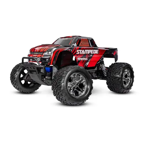 Traxxas 1/10 Stampede XL-5 2WD Electric RTR RC Monster Truck Red - 39-36254-8RED