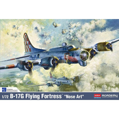 Academy 1/72 B-17G "Nose Art" Plastic Model Kit - ACA-12414