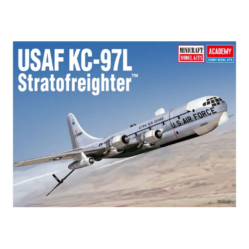 Academy 1/144 USAF KC-97L Stratofreighter Transport Scaled Plastic Model Kit - ACA-12640