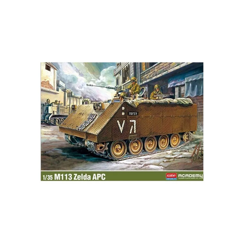 Academy 1/35 M113 Zelda APC Scaled Plastic Model Kit - ACA-13557