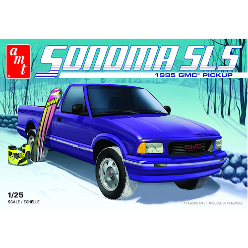 AMT 1168M 1/25 1995 GMC Sonoma Pickup 2T Plastic Model Kit