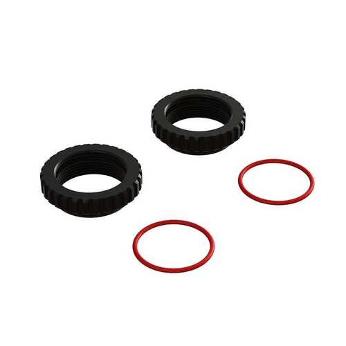 Arrma CNC Shock Collars, 2pcs