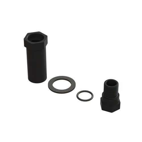 Arrma Black Aluminum Servo Saver Hub Set