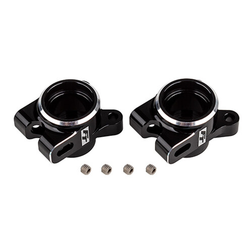 Team associated RC10B7 FT Rear Hub Set Black - ASS92472