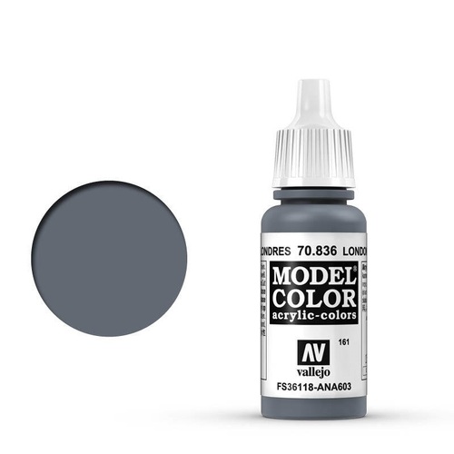 Vallejo 70836 Model Colour #161 London Grey 17 ml Acrylic Paint