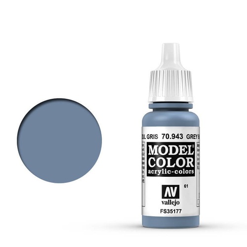 Vallejo 70943 Model Colour #061 Grey Blue 17 ml Acrylic Paint