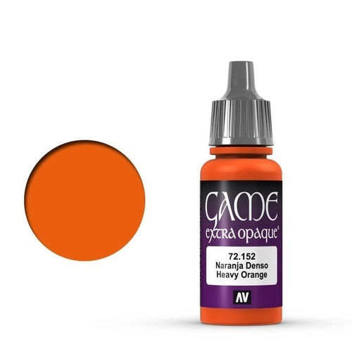 Vallejo Game Colour Extra Opaque Heavy Orange 17 ml Acrylic Paint [72152] - Old Formulation