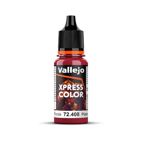 Vallejo Game Colour Xpress Color Cardinal Purple 18ml Acrylic Paint - New Formulation