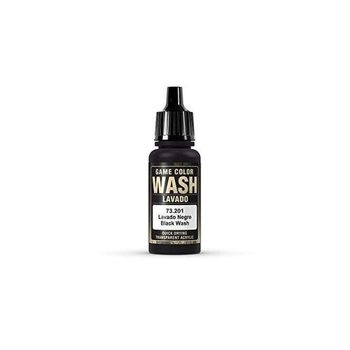 Vallejo Black Wash 17 ml [73201] (6 PCS)