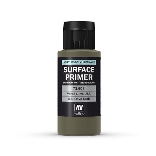 Vallejo Surface Primer US Olive Drab 60 ml