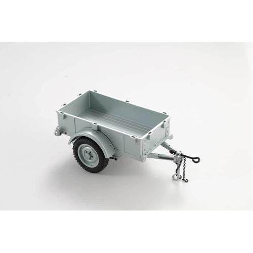 FMS 1/18 Silver Utility Trailer Set A - C3306