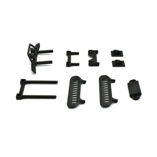 Carisma MSA-1E Bumpers & Body Mounts Set