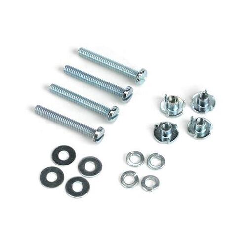 DUBRO 125 MOUNTNG BOLTS & NUTS 2-56 X 1/2 (4 PCS PER PACK)