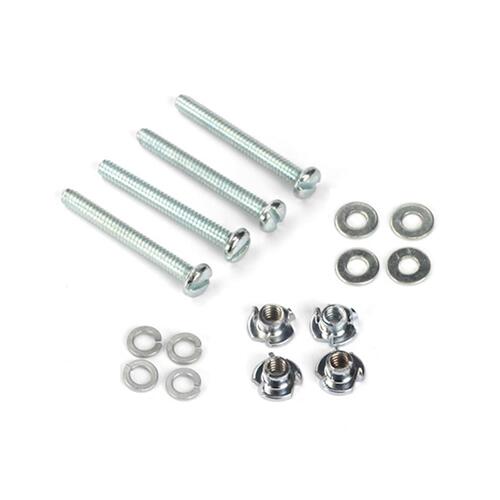 DUBRO 128 MOUNTNG BOLTS & NUTS 6-32 X 1.25(4 PCS PER PACK)