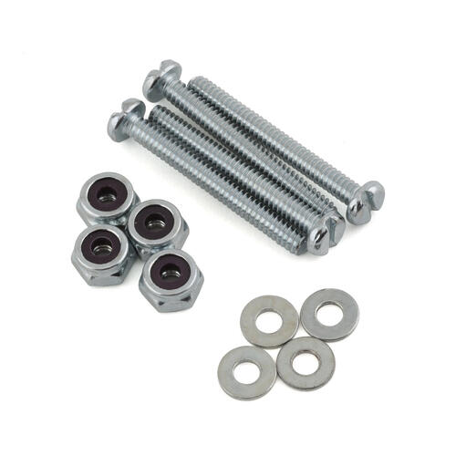 DUBRO 177 BOLT SET W/LK NUTS 6-32 X 1-1/4 (4 PCS PER PACK)