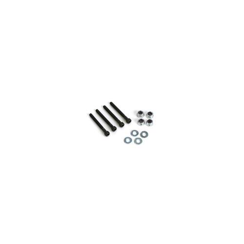 DUBRO 179 SOCKET BOLT W/LK NUTS 6-32 X 1in (4 PCS PER PACK)