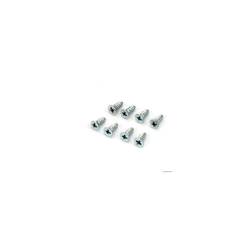 DUBRO 2296 3.0MM X 8 PHILLIPS-HEAD COUNTERSUNK SELF-TAPPING SCREWS (8/PACK)