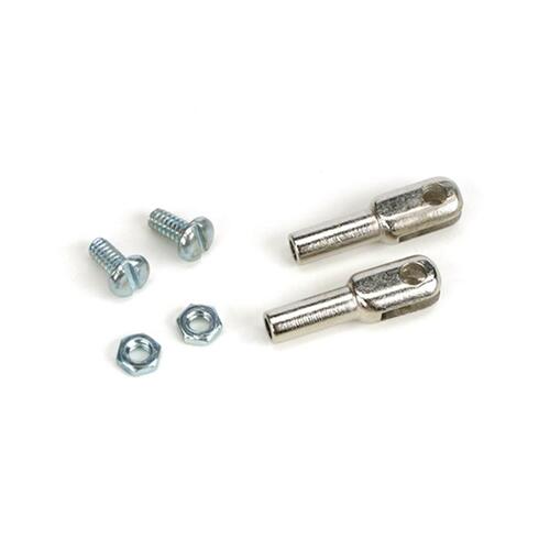 DUBRO 303 4-40 STEEL SOLDER ROD ENDS (2 PCS PER PACK)