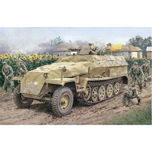 Dragon 1/35 Sd.Kfz.251/1 Ausf.C Plastic Model Kit [6187]