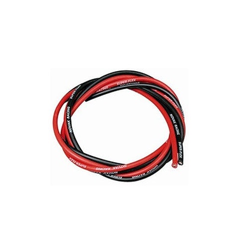 Dualsky 18AWG Silicone Wire, 1m Red, 1m Black