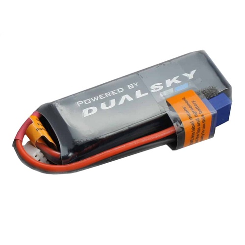 Dualsky 1000mah 2S 7.4v 50C HED LiPo Battery with XT60 Connector