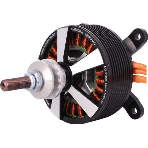 Dualsky GA6000.9 Brushless Motor, 60cc, 160kv, Standard Prop Hub