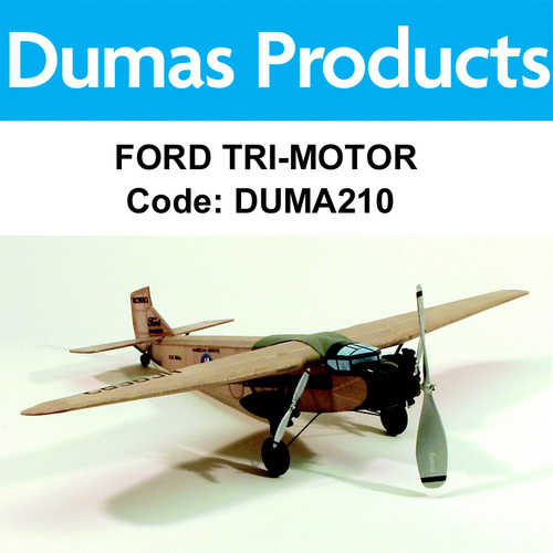  Ford Tri-Motor - Over 50 Laser Cut Parts.