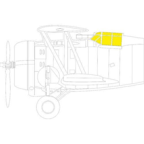 Eduard 1/48 F3F-2 TFace Masks [EX892]