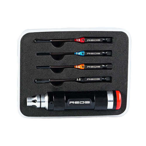 Multi-function Hex Tool Kit 1.5, 2.0, 2.5, 3.0 mm (Usable on electric screwdriver)