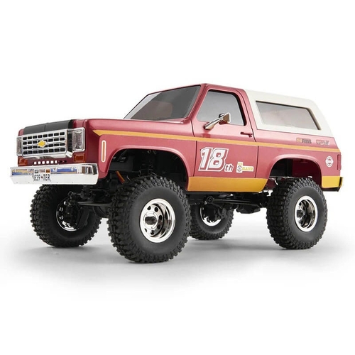 FMS 1/24 FCX24 Chevrolet K5 Blazer Pro 18th Anniversary Brushless Edition Red RTR - FMS12403PRORTRRD