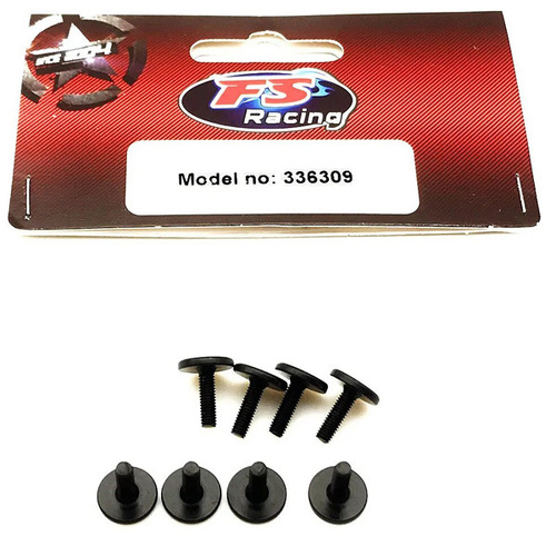 FS Racing Flat Round Head Hex Screw 3x10