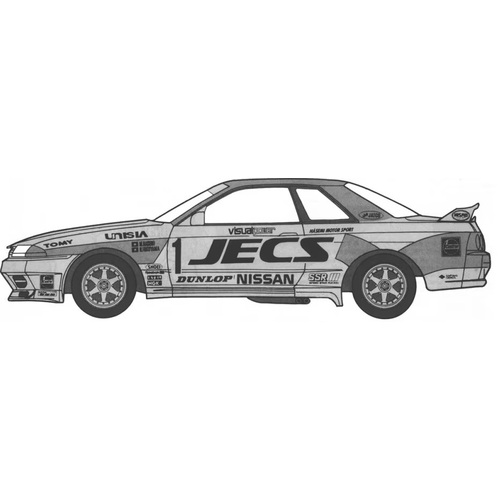 Fujimi 1/24 JECS Skyline (Skyline GT-R [BNR32 Gr.A]) 1992 (ID-299) Plastic Model Kit