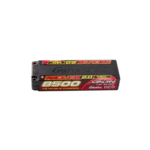 Gens Ace Redline 2.0 7.6V 8500mAh 140C HV Hard Case LiPo Battery
