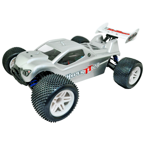 Hobao 1/10 Hyper TT 2.0 Pro Electric Truck Silver Body RTR (Requires Battery & charger) - HB-TT2E-C60SV